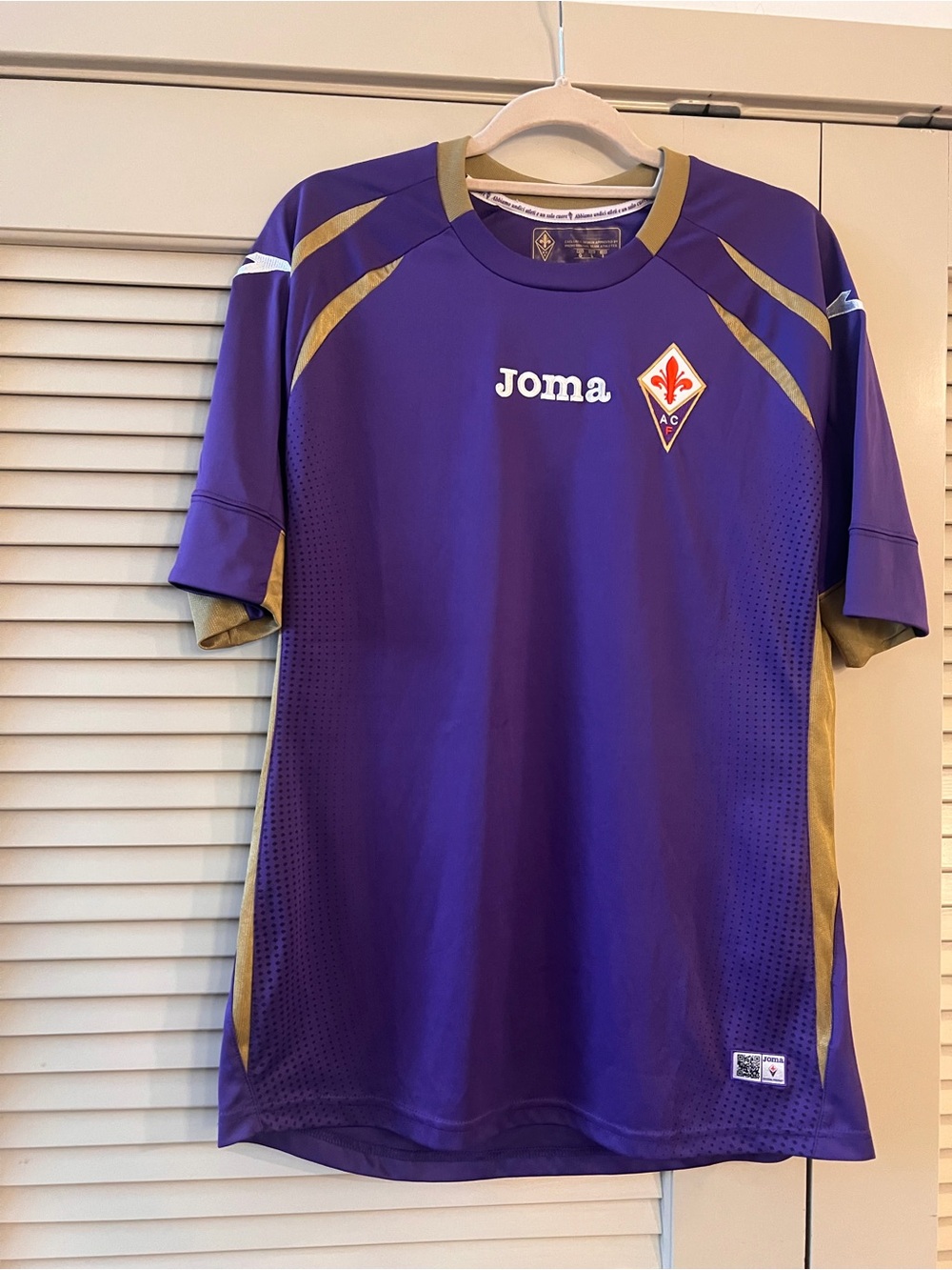Fiorentina 2014/15 Home Soccer Jersey Size L